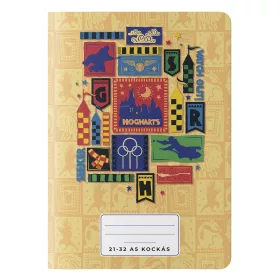 Füzet vonalas HARRY POTTER A/5 21-32 4-8.osztályos