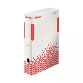   Archiváló doboz ESSELTE Speedbox A/4 80 mm karton fehér újrahasznosított