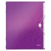 Előrendező LEITZ Wow A/4 PP 12 részes lila