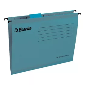   Függőmappa ESSELTE Classic A/4 karton újrahasznosított kék 25 darabos