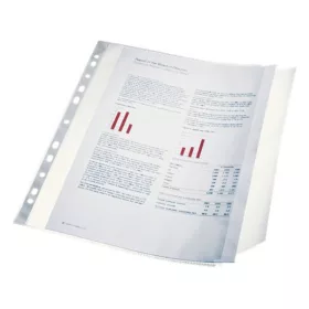   Lefűzhető genotherm ESSELTE A/4 100 mikron füles narancsos 10 darabos