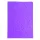 Gumis mappa A/4 prespán lila 345 g