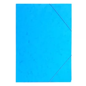 Gumis mappa A/4 prespán világoskék 345 g