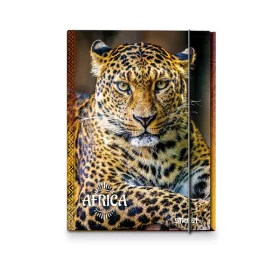 Gumis mappa STREET A/4 1 cm gerincvastag Africa