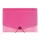 Harmónika mappa OPALINE A/4 13 részes gumis pink