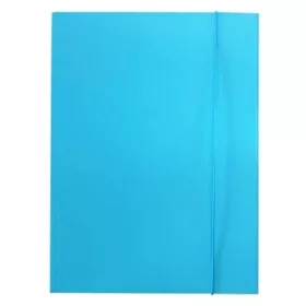 Gumis mappa OPTIMA A/4 világoskék 600 g
