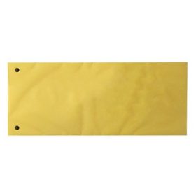   Elválasztócsík FORTUNA 105x235mm karton sárga 100 darabos