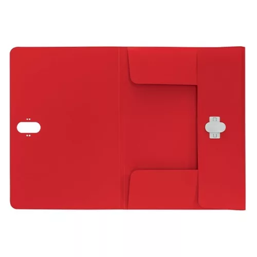 Iratvédő mappa LEITZ Recycle A/4 11mm PP piros