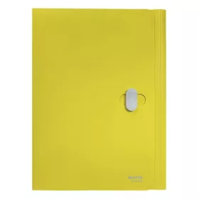Iratvédő mappa LEITZ Recycle A/4 11mm PP sárga