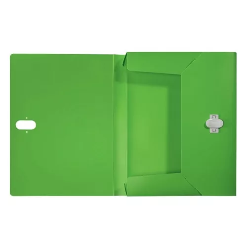 Iratvédő mappa LEITZ Recycle Jumbo A/4 38mm PP zöld