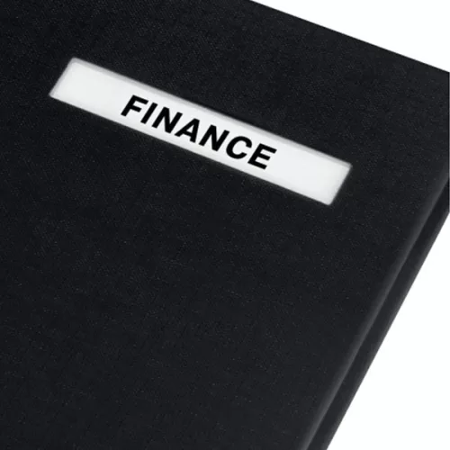 Aláírandókönyv ESSELTE A/4 karton 20 részes fekete