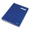 Aláírandókönyv ESSELTE A/4 karton 20 részes kék