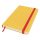 Beírókönyv vonalas LEITZ A/5 80 lapos Cosy Soft Touch keményfedeles melegsárga