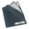 Genotherm "L" LEITZ Cosy Privacy A/4 200 mikron 3 zsebes  bársonyszürke 3 darabos