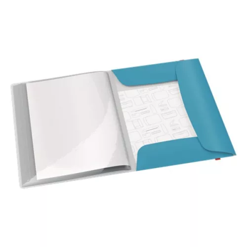 Iratvédő mappa LEITZ Cosy A/4 20 zsebes nyugodtkék