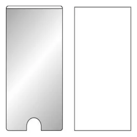   Címketartó tok DJOIS öntapadós gerincjelölő betétlappal 55x150 mm 6 darabos