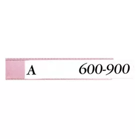   Irattartó tálca címketok DJOIS 30x150mm öntapadós címkével 10 darabos