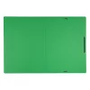 Gumis mappa LEITZ Recycle karton A/4 zöld