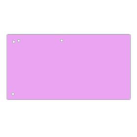   Elválasztócsík DONAU 105x235 mm karton rózsaszín 100 darabos