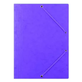 Gumis mappa DONAU A/4 prespán lila