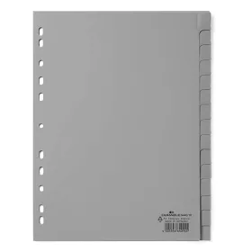 Regiszter DURABLE műanyag A/4 A-Z 15 részes szürke