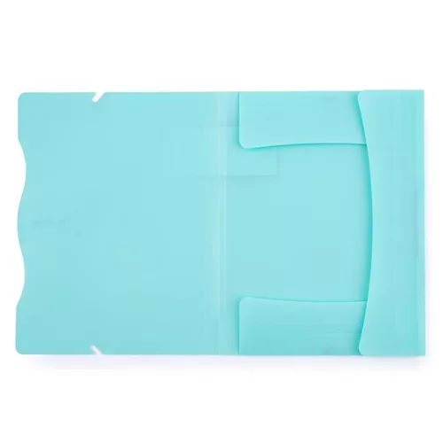 Gumis mappa PASTELINI PP A/4 zöld