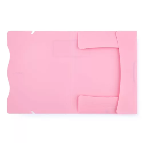 Gumis mappa PASTELINI PP A/4 pink