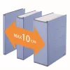Iratrendező PLUS Zero Max A/4 bővíthető 18-118 mm zöld