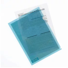   Genotherm "L" PLUS A/4 adatvédelmi szöveget titkosító kék 5 darabos