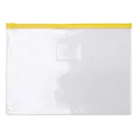 Irattasak OPTIMA 385 x 285 mm cipzáras átlátszó