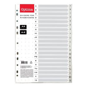 Regiszter OPTIMA A/4 műanyag A-Z