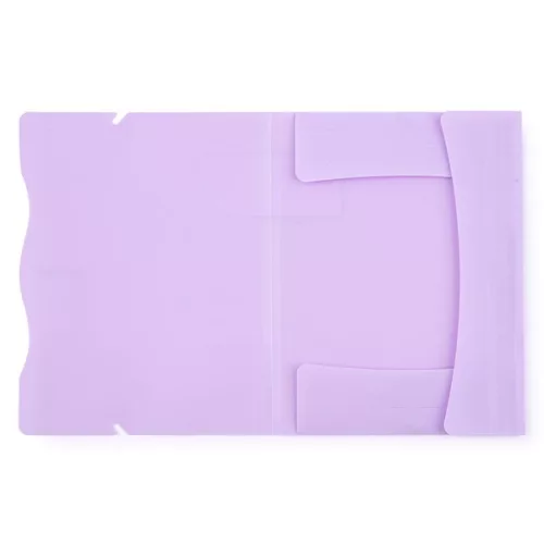 Gumis mappa PASTELINI PP A/4 lila