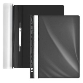 Gyorsfűző FORPUS A/4 műanyag lefűzhető fekete