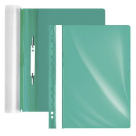 Gyorsfűző FORPUS A/4 műanyag lefűzhető zöld