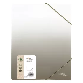 Gumis mappa SPOKO ReLeaf Gradient PP A/4 szürke