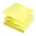 Öntapadós jegyzettömb GLOBAL Notes 3644-01 75x75mm "Z" sárga 100 lap