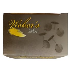 Rajzszeg WEBER'S nikkel 100 darabos