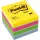Öntapadós jegyzettömb 3M Post-it LP2051U 51x51mm mini kocka ultra színek 400 lap