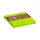Öntapadós jegyzettömb STICK'N extra erős 76x76mm neon zöld 90 lap