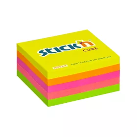   Öntapadós jegyzettömb STICK'N 51x51mm neon mix 250 lap
