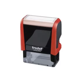   Bélyegző TRODAT Printy 4.0 4912 tűzpiros ház fekete párna