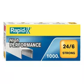 Tűzőkapocs RAPID Strong 24/6 1000 darabos