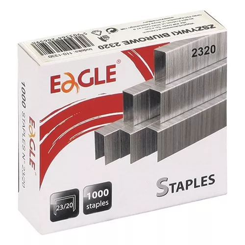 Tűzőkapocs EAGLE 23/20 1000 darabos