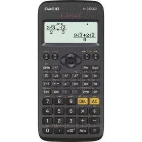   Számológép tudományos CASIO FX 350 CE X 379 funkciós 4 soros 16 digites fekete