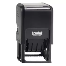   Bélyegző TRODAT Printy 4.0 4750 dátum+szöveg UNG betűvel fekete párna