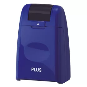   Bélyegző roller PLUS adatvédelmi szöveget titkosító 26 mm x 50 m kék