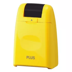   Bélyegző roller PLUS adatvédelmi szöveget titkosító 26 mm x 50 m citromsárga