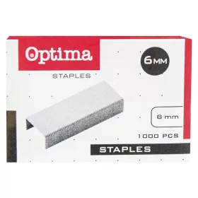 Tűzőkapocs OPTIMA No.6 1000 darabos