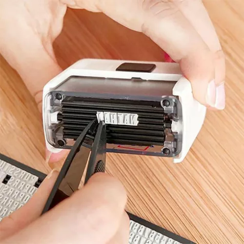 Textilbélyegző AVERY 288 karakter