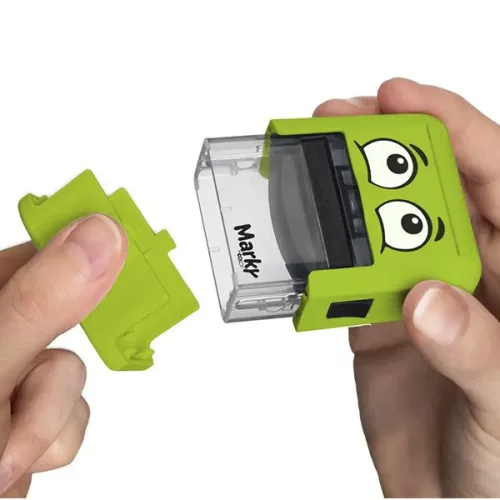 Textilbélyegző MARKY kirakós zöld